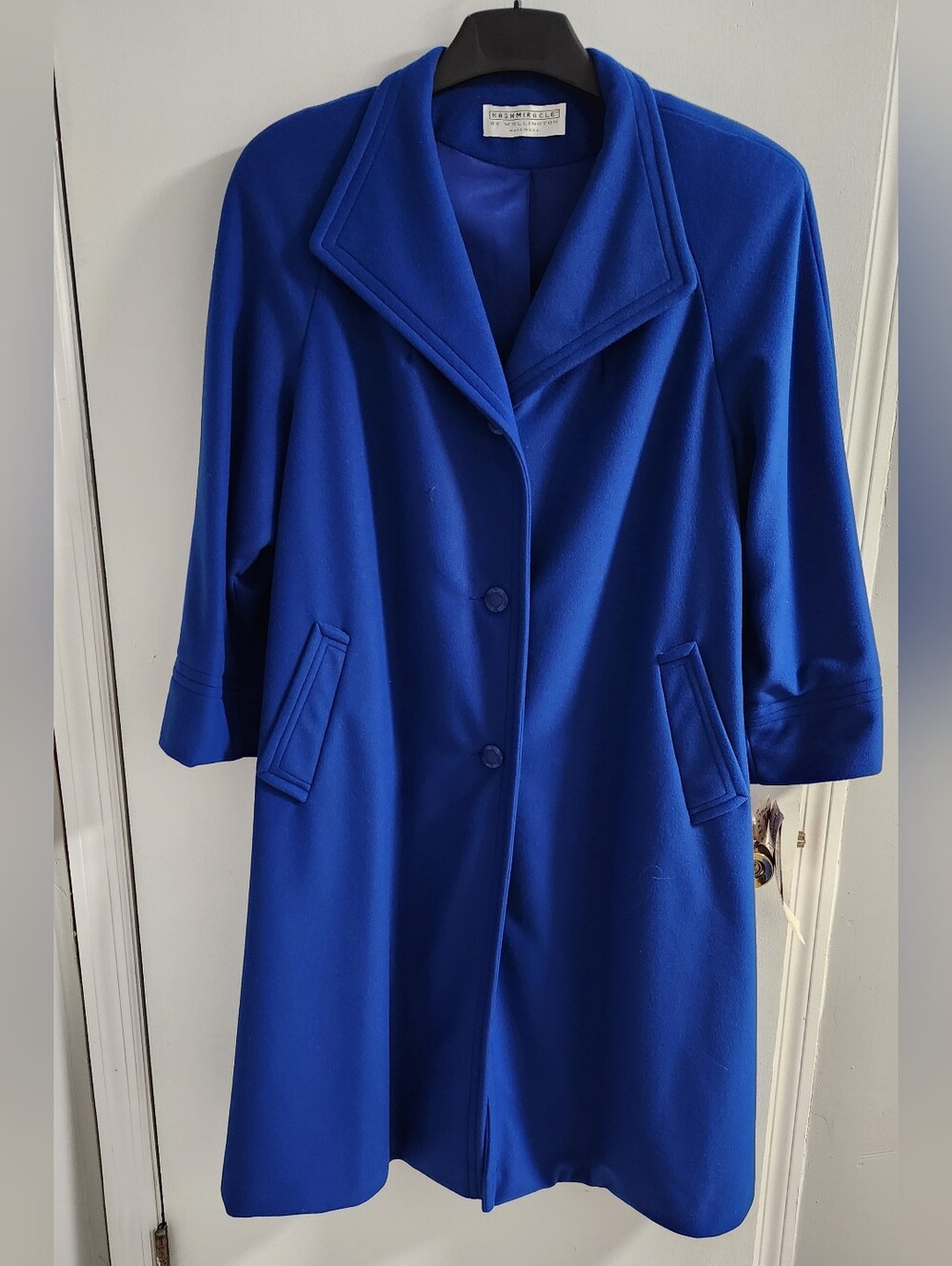Kashmiricle By Wellington Royal Blue Coat , Size 20